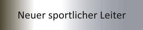 Sportliche Leitung durch HÜ